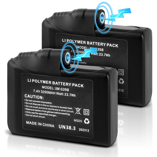 7.4V 3200mAh Lithium Battery Pack
