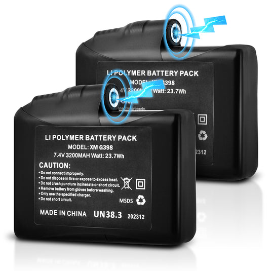 7.4V 3200mAh Lithium Battery Pack